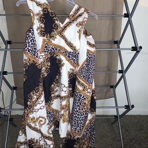 Queens only cape mini dress